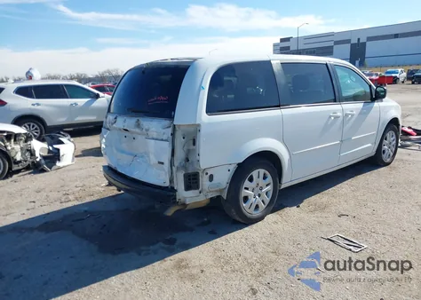 2014 Dodge Grand Caravan Se z USA, uszkodzony, nr VIN 2C4RDGBG7ER355243